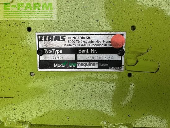 Cabezal - Claas - convio 1080