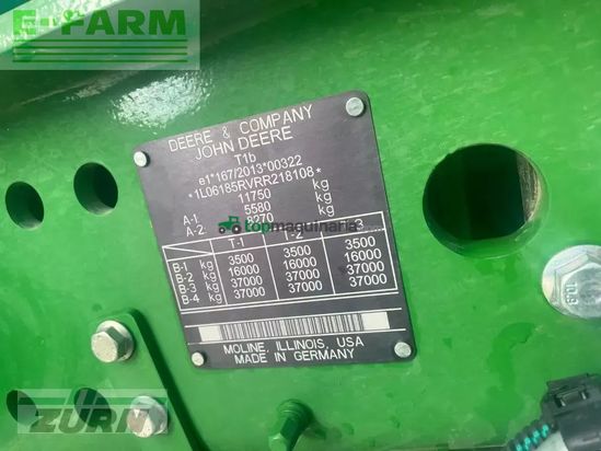 Tractor agrícola - John Deere - 6r185 / 6r 185