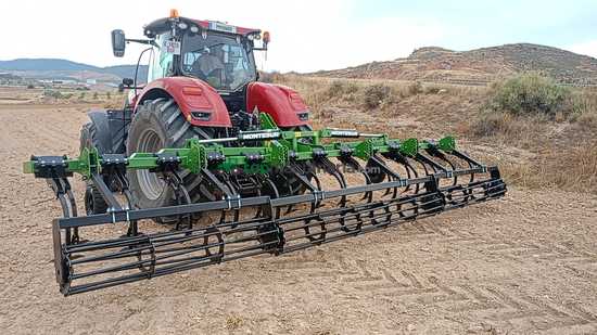 CULTIVADOR SEMICHISEL DE 25 BRAZOS ELASTOMEROS 35X35