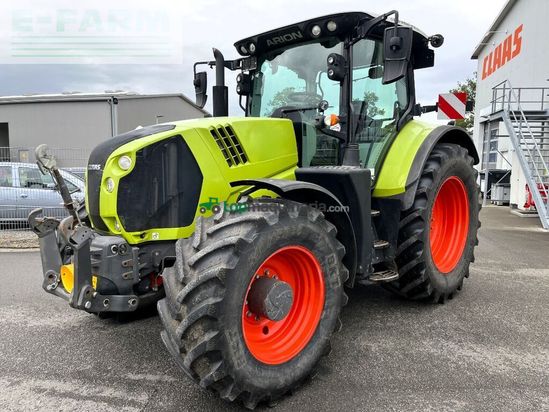 Tractor agrícola - Claas - arion 660 cmatic cis+, fkh + fzw