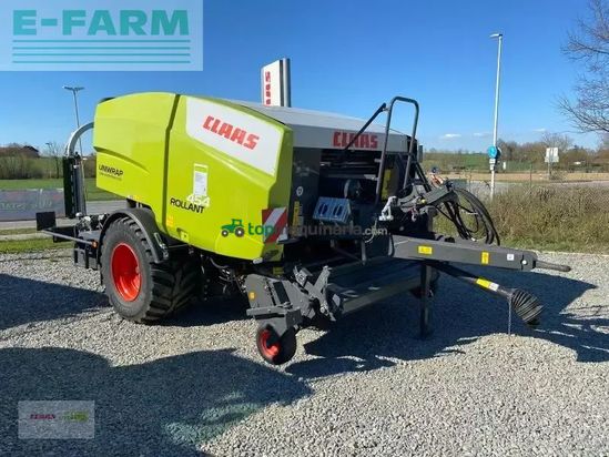 Empacadora gigant - Claas - rollant 454 rc uniwrap