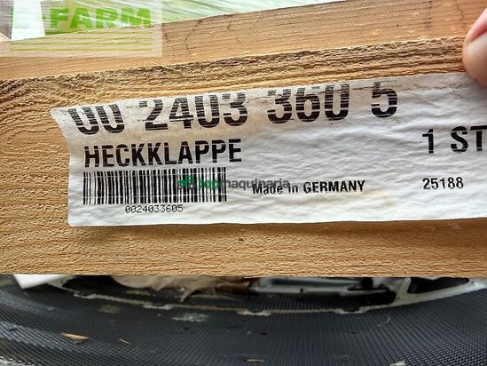 Cosechadora de Cereal - Claas - heckklappe für jaguar typ 498 + 502 neu