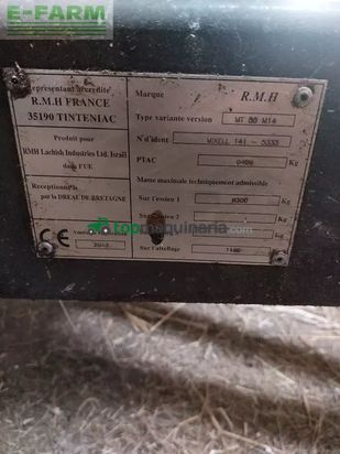 Remolqu esparcidor - Rmh - mt 80 m 14