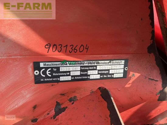 Telescopica - Weidemann - 1030 d/p mit weidemann mv