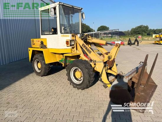 Minicargadora -  - paus rl 650 | schaufel + palettengabel