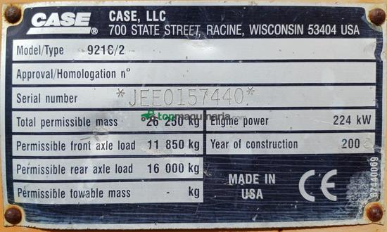 Excavadora CASE CX210
