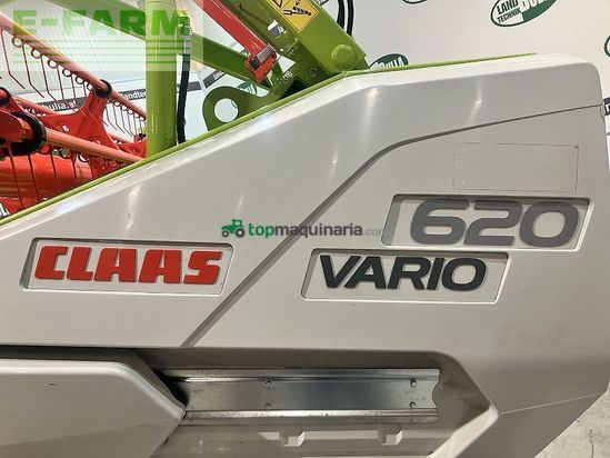 Cabezal - Claas - v 620 mit wagen