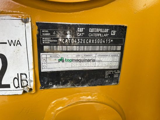 Retroexcavadora - CAT 432 E