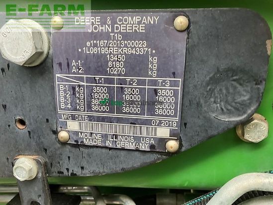 Tractor agrícola - John Deere - 6195r