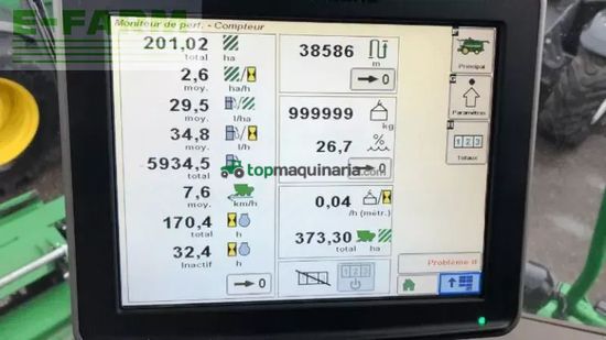 Cosechadora de Cereal - John Deere - t 560 hillmaster