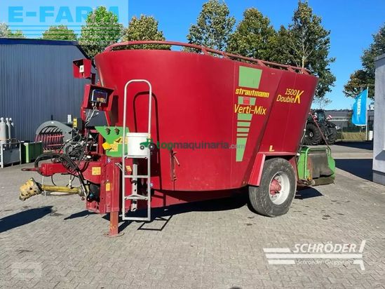 Remolqu esparcidor - Strautmann - verti mix 1500 double k