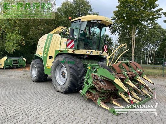 Cosechadora de Cereal - Krone - big x 700 + easycollect 903 + easyflow