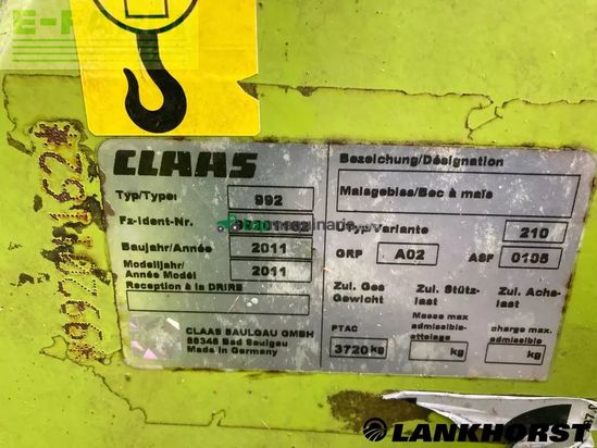 Cosechadora de Cereal - Claas - jaguar 970