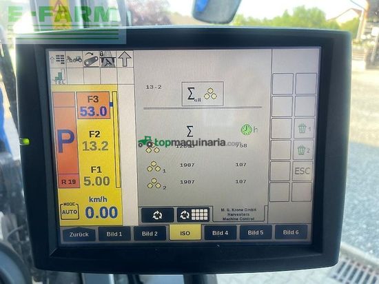 Empacadora gigant - Krone - fortima v 1500 mc