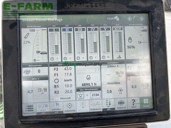 Tractor agrícola - John Deere - 7290 r