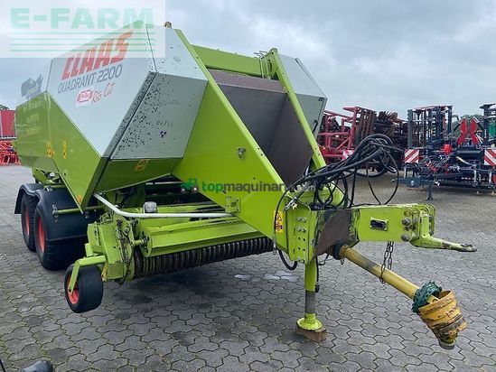 Empacadora gigant - Claas - quadrant 2200 rc