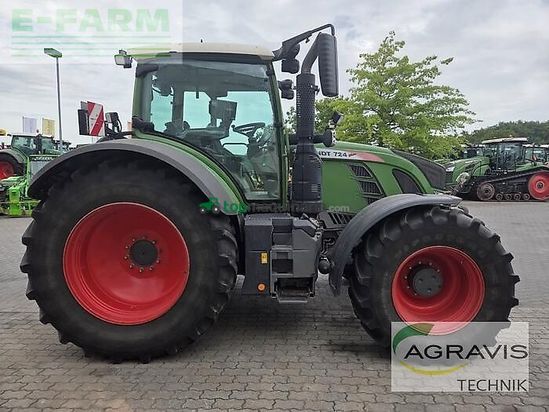Tractor agrícola - Fendt - 724 vario s4