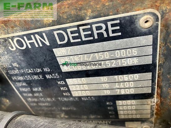 Tractor agrícola - John Deere - 6820