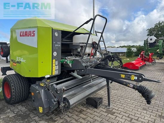 Empacadora gigant - Claas - rollant 374 rc