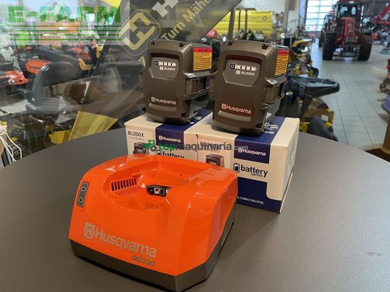 Tractor agrícola - Husqvarna - akku set 2x bli200x  qc 330