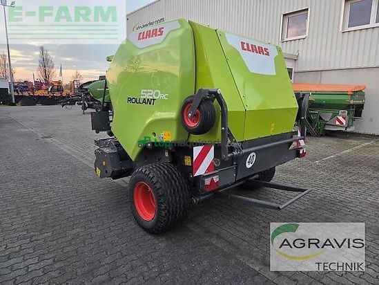 Empacadora gigant - Claas - rollant 520 rc