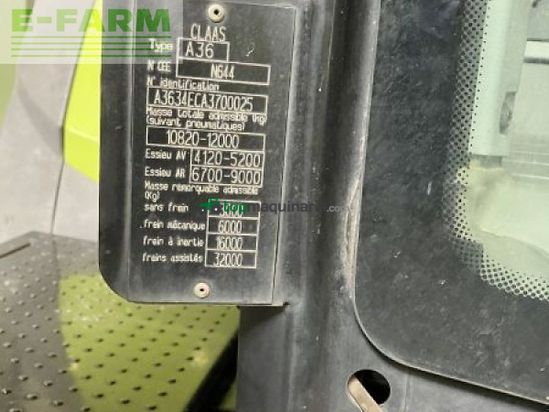 Tractor agrícola - Claas - arion 650 cebis cmatic CMATIC CEBIS