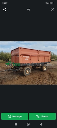 Remolque agrícola - G2EL 6000 EL