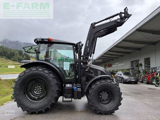 Tractor agrícola - Valtra - a115 schwarzmetallic + frontlader g4s