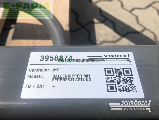 Empacadora gigant - Fendt - ballenaufsteller ( rotana / mf rb )