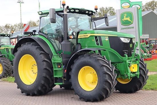 Tractor agrícola - John Deere - 6r 215 traktor