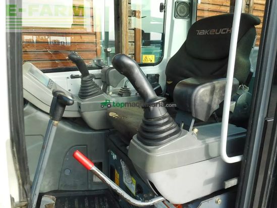 Excavadora - Takeuchi - tb 225 mit powertilt + 3 löffel ( 2.400 kg )