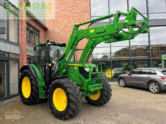 Tractor agrícola - John Deere - 6130r inkl. john deere 643r