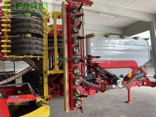 Sembradora monograno mecanica - Pöttinger - aerosem vt 6000 dd
