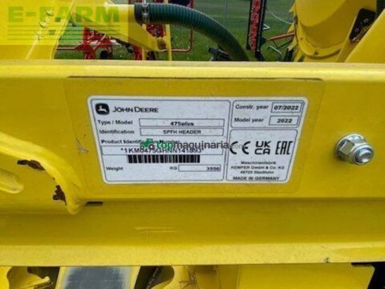 Cosechadora de Cereal - John Deere - 9700i prodrive 40km/h