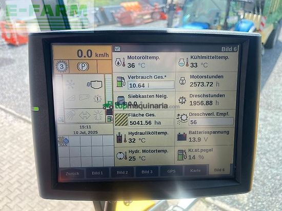 Cosechadora de Cereal - New Holland - cr 9080