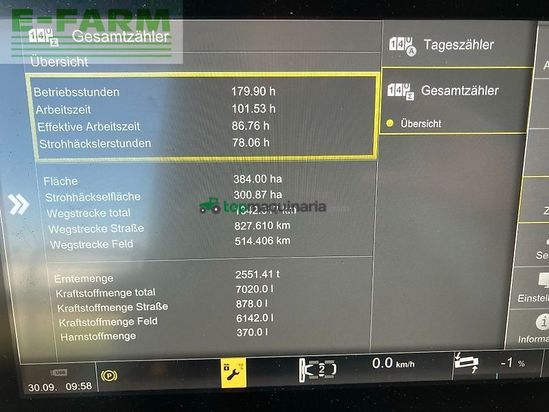 Cosechadora de Cereal - Claas - lexion 8500 terra trac