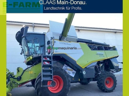 Cosechadora de Cereal - Claas - lexion 5500 montana allrad