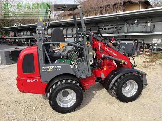 Telescopica - Weidemann - 1260 mit 4 zylinder motor, unter 2,0m