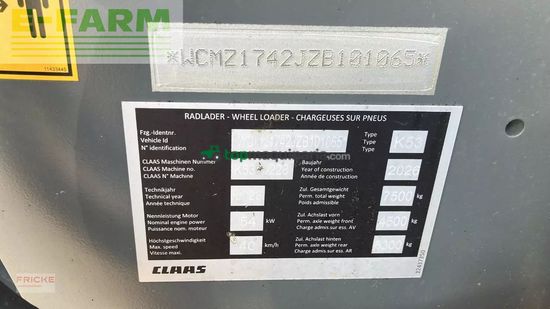 Minicargadora - Claas - torion 644 sinus