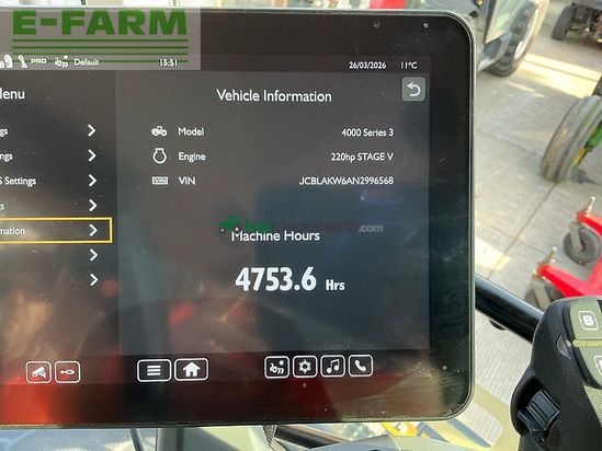 Tractor agrícola - JCB - 4220 icon fastrac tractor (st26217)