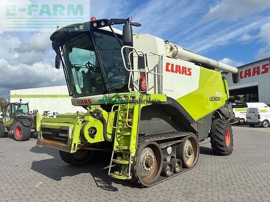 Cosechadora de Cereal - Claas - lexion 760 tt + v1050
