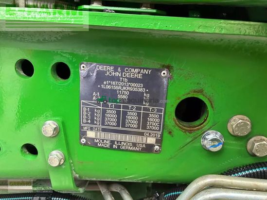 Tractor agrícola - John Deere - 6155r