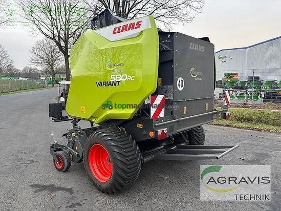 Empacadora gigant - Claas - variant 580 rc trend