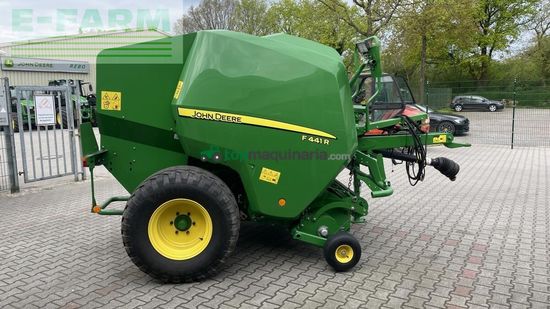 Empacadora gigant - John Deere - rundballenpresse f441r