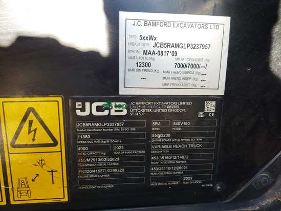 Telescopica JCB 540.180