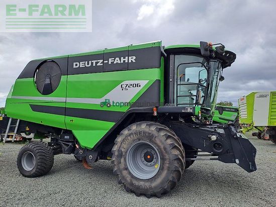 Cosechadora de Cereal - Deutz-Fahr - c7206 ts