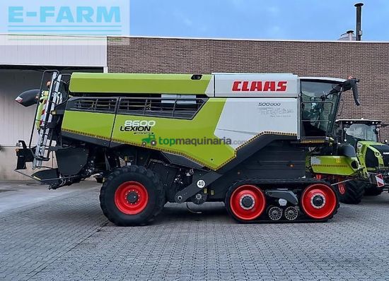 Cosechadora de Cereal - Claas - lexion 8600 terra trac