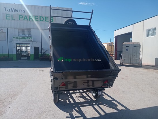 Remolque basculante 2600x1600x500 de 2 ejes