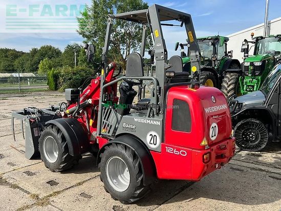 Minicargadora - Weidemann - 1260 eps-klappdach / ecs mit kroko