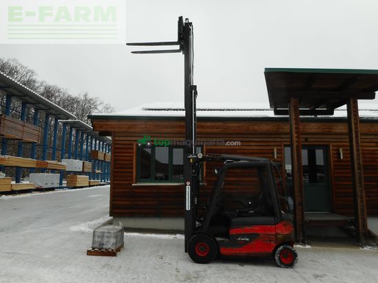 Elevadora - Linde - e25-1 triplex + ss + 4. kreis ( batterie bj. 202